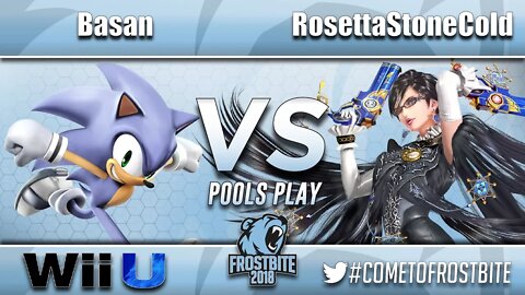 Basan (Sonic) vs. RosettaStoneCold (Bayonetta) - Wii U Pools Play - Frostbite 2018
