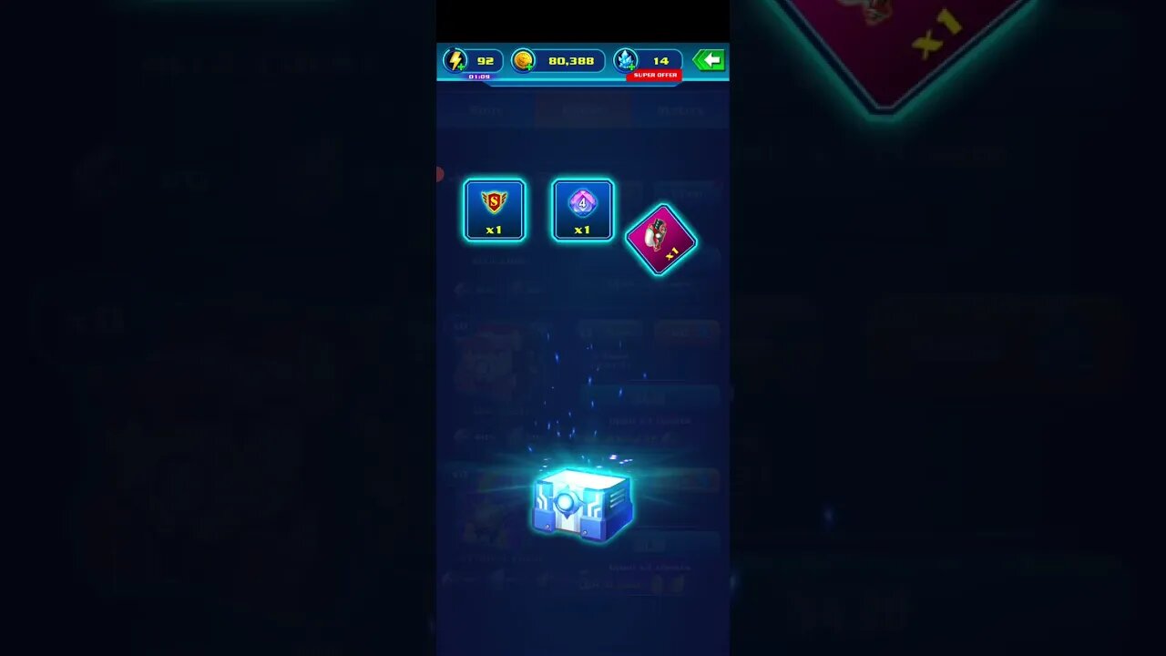 Galaxy Attack Alien Shooter - Blue Chest - Opening 100 chests in a row