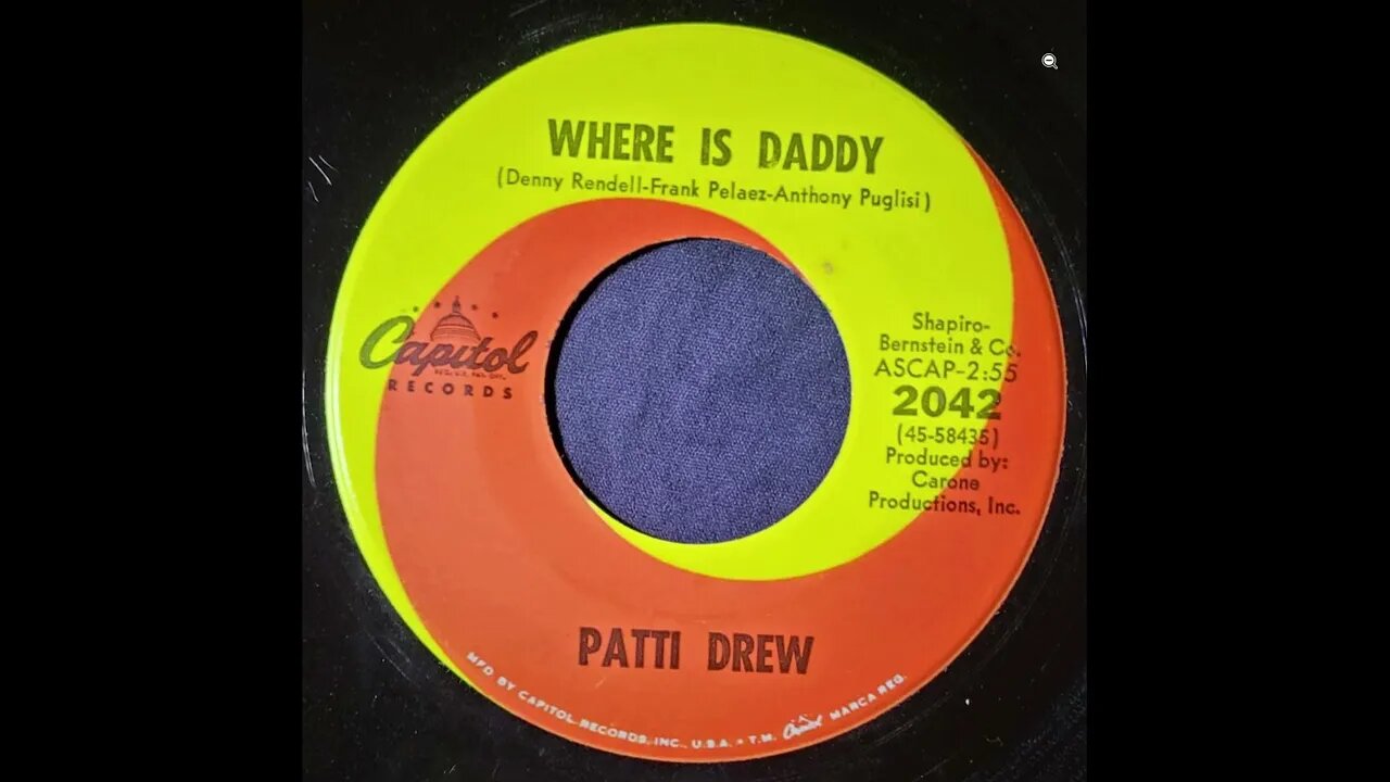 Patti Drew – Where Is Daddy