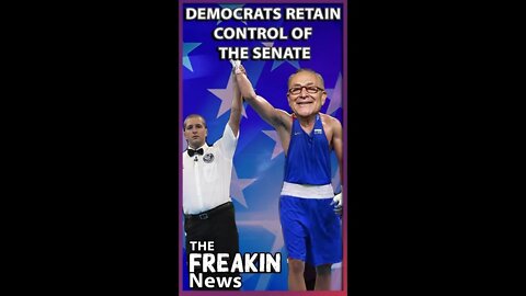 DEMS WIN: The Senate Will Continue Under Democratic Control After Election Wins In AZ And NV #shorts