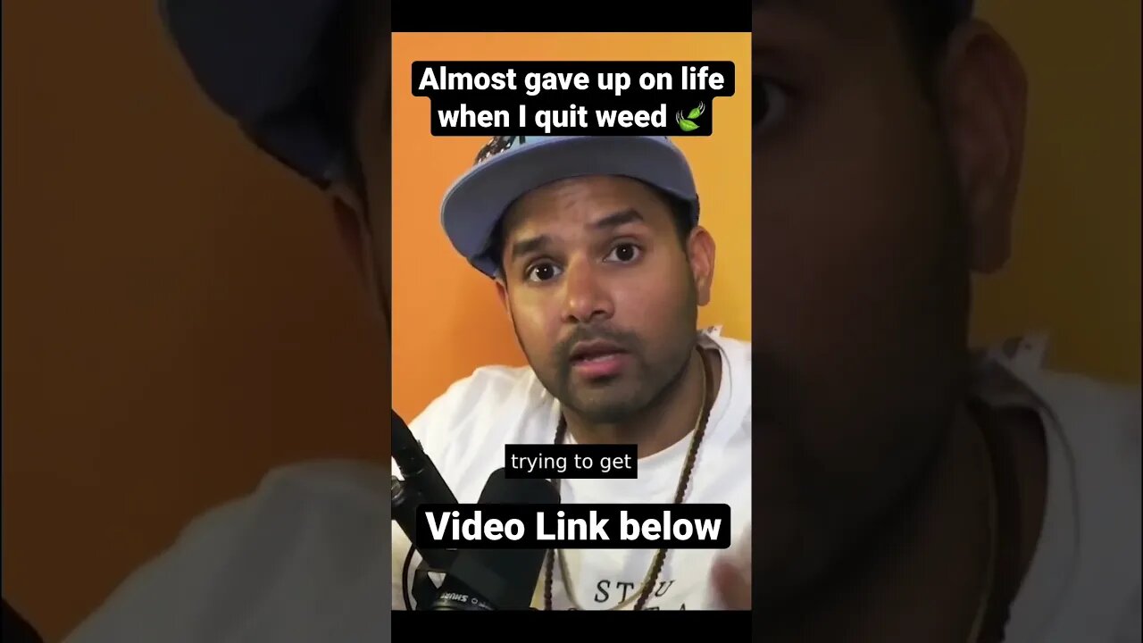 Do you feel like giving on life, when you don’t have weed?