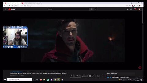 MoistCr1tikal Reacts To Spider-Man No Way Home Trailer