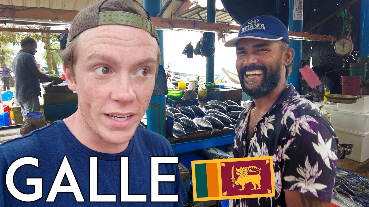 First Impressions of GALLE, SRI LANKA Travel Vlog