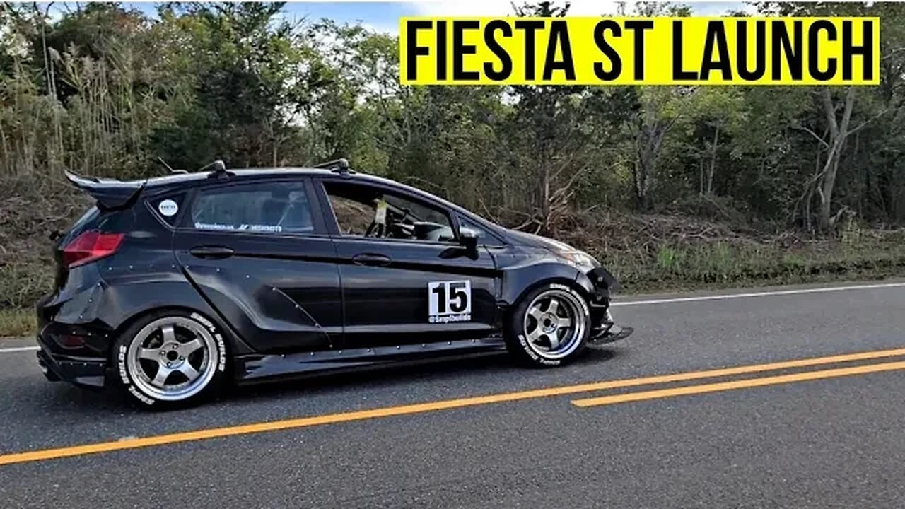 Widebody Hybrid Turbo FBO Fiesta ST Launch