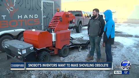 Longmont startup creates a self-driving, snow-removing robot