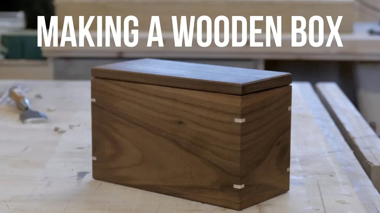 Making a Wooden Box! (For the Giveaway)