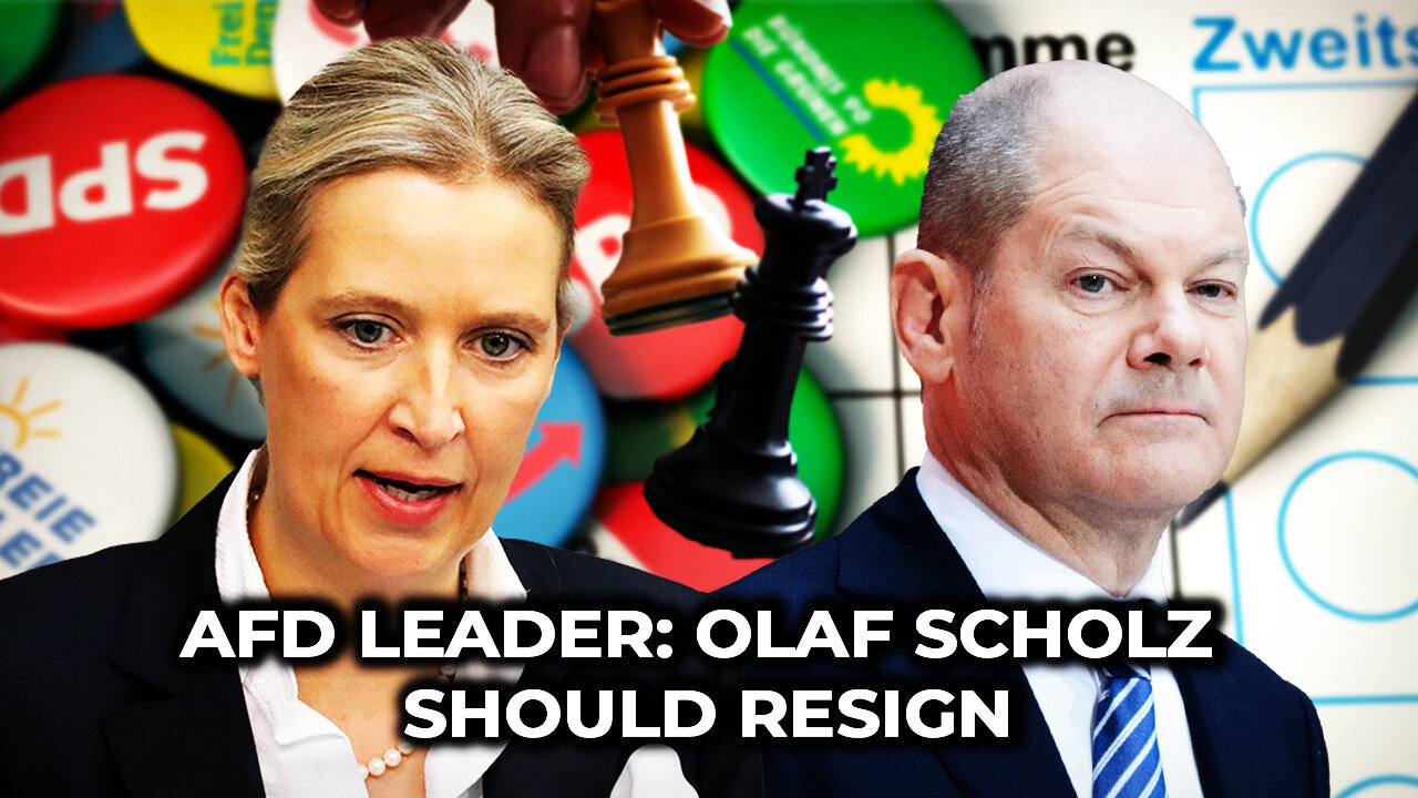 AfD leader: Olaf Scholz should resign