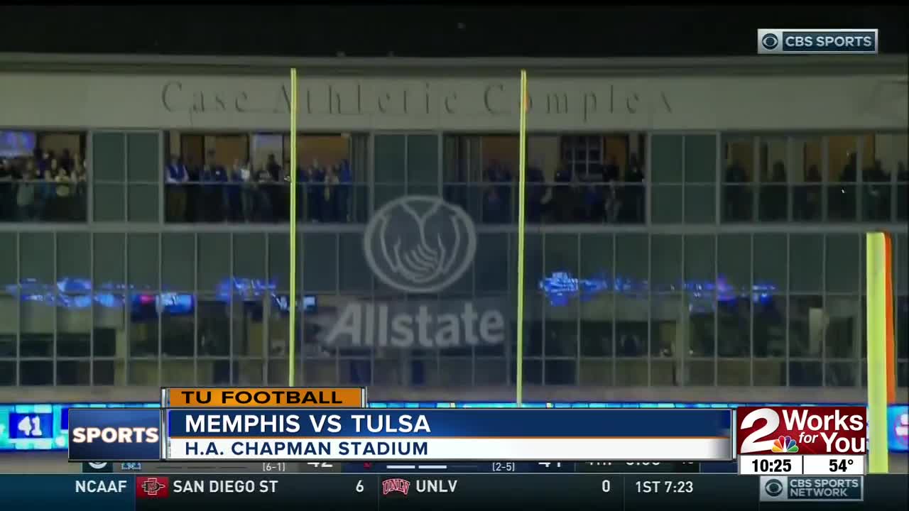 Tulsa Loses to Memphis After Missing Potential Game-Winning Field Goal