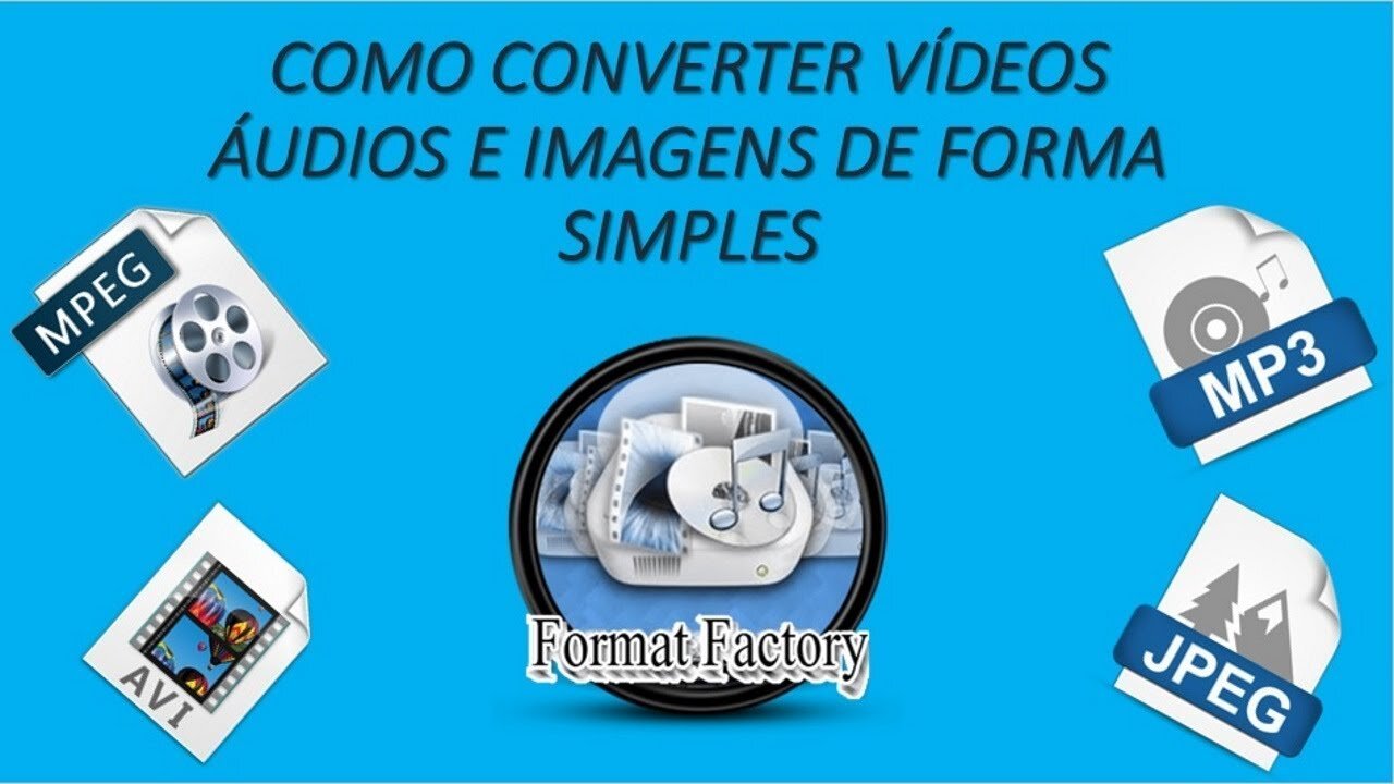 Como converter vídeos, áudio e imagens de forma simples