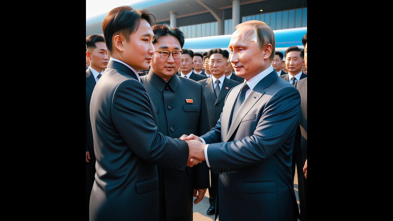 Putin arrived in North Korea.