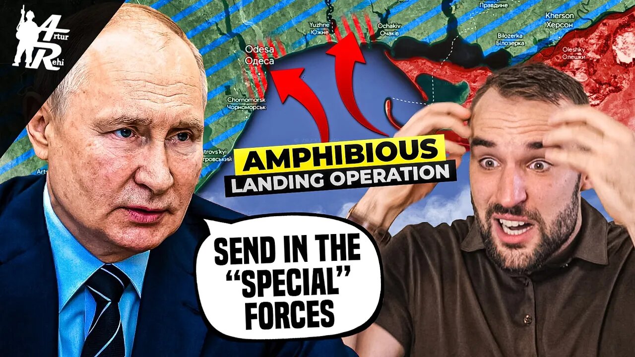 Russian Amphibious Landing: Special Forces on Ukrainian Coast | Russia has 500 000 troops in Ukraine