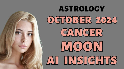 AI Reveals Cancer's Career Moonshot: October 2024 Full Moon Insights