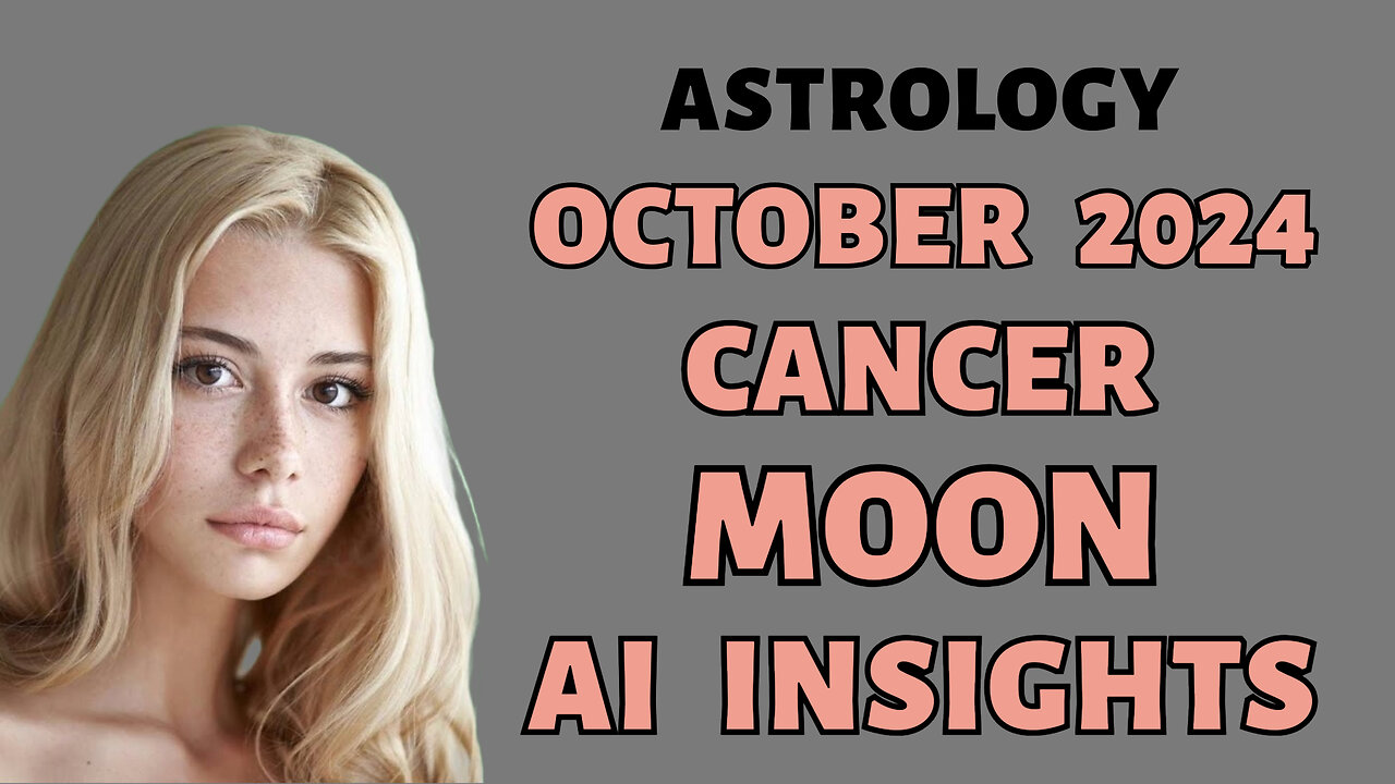 AI Reveals Cancer's Career Moonshot: October 2024 Full Moon Insights