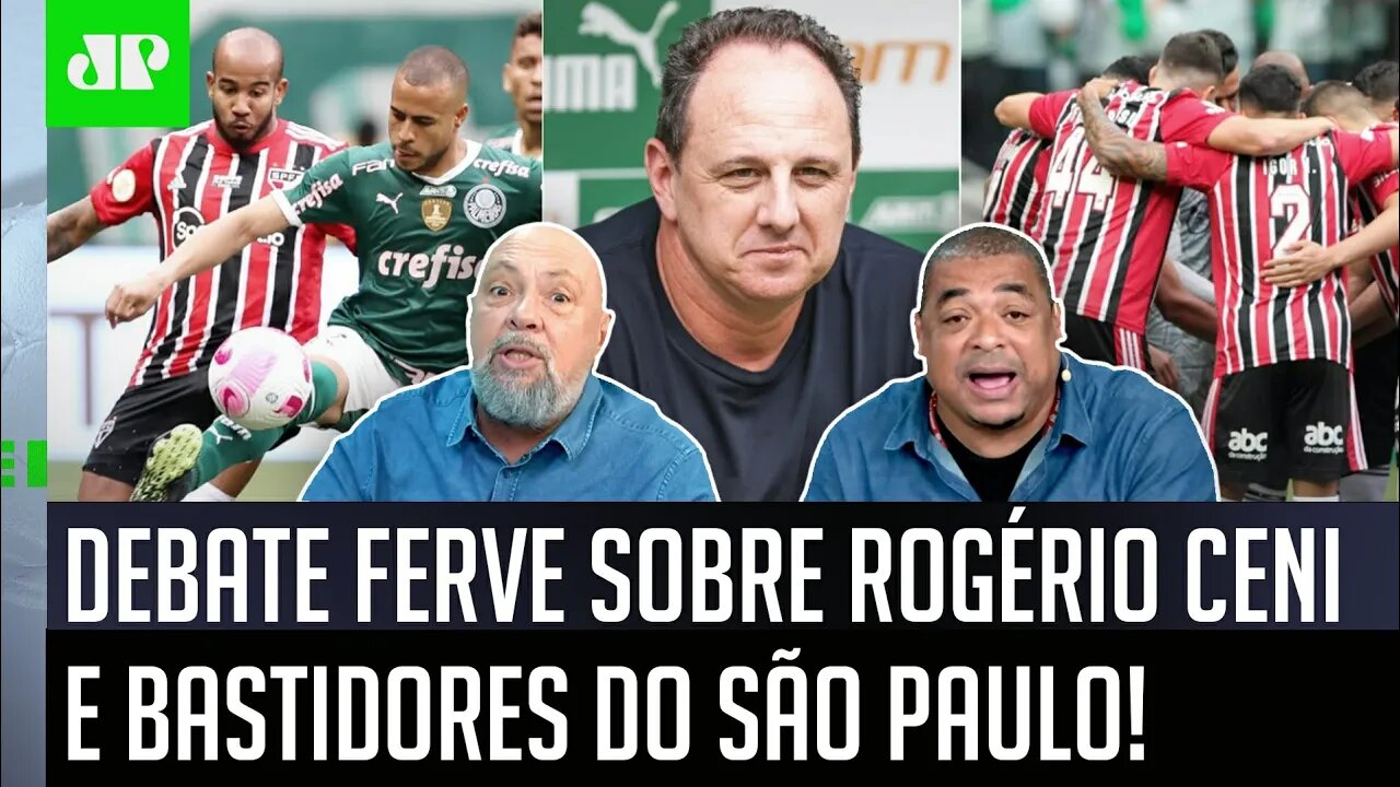 "ESPERA AÍ! Você TÁ ACHANDO que o Rogério Ceni..." DEBATE FERVE sobre BASTIDORES do São Paulo!