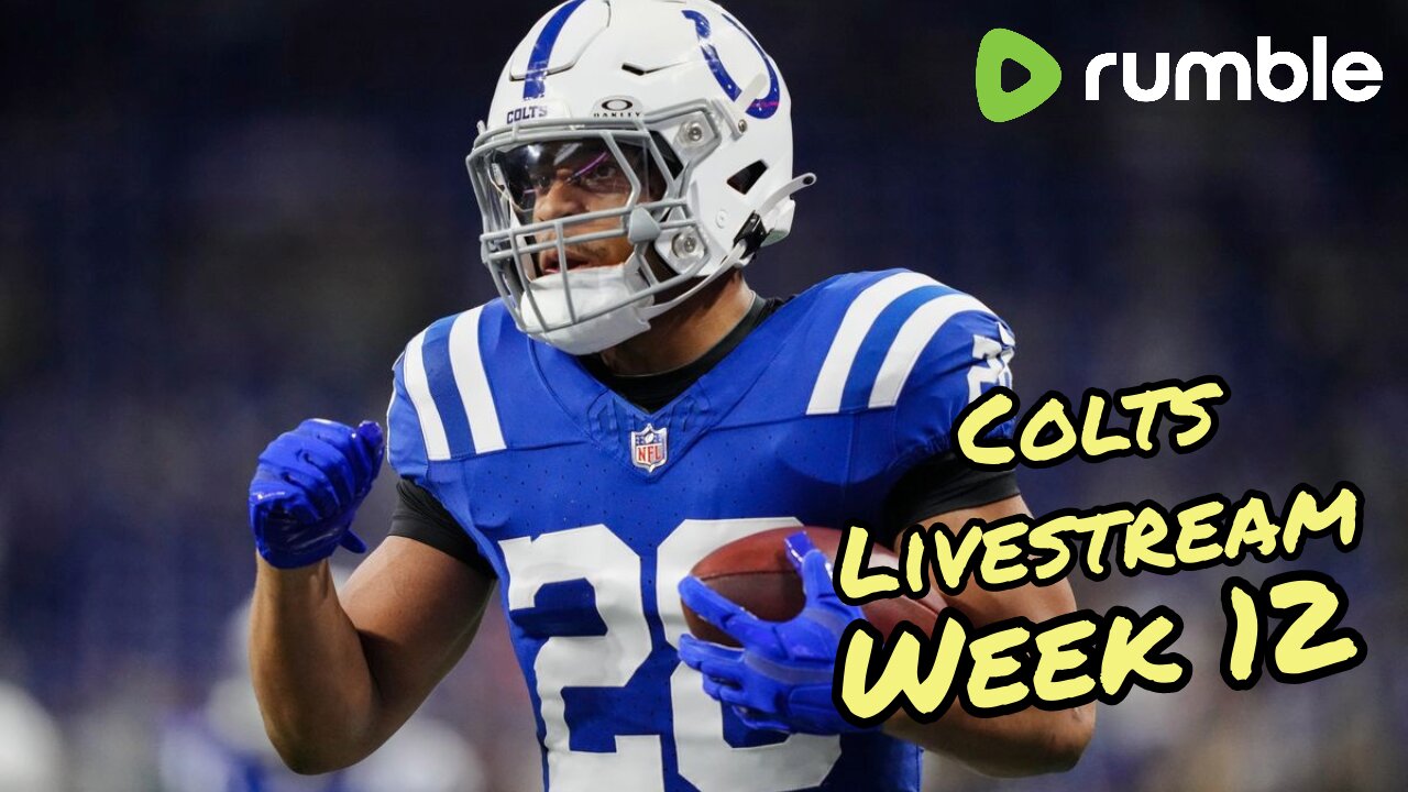 Colts vs. Buccaneers - Week 13 - Colts Livestream