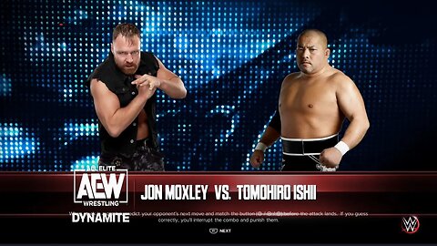 AEW Dynamite Jon Moxley vs Tomohiro Ishii