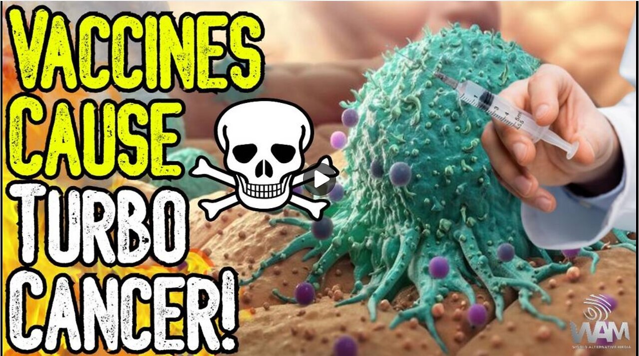 STUDY: VACCINES CAUSE TURBO CANCER! - The Increased Cancer Rate Is INSANE! - It's Not Just Vaccines!