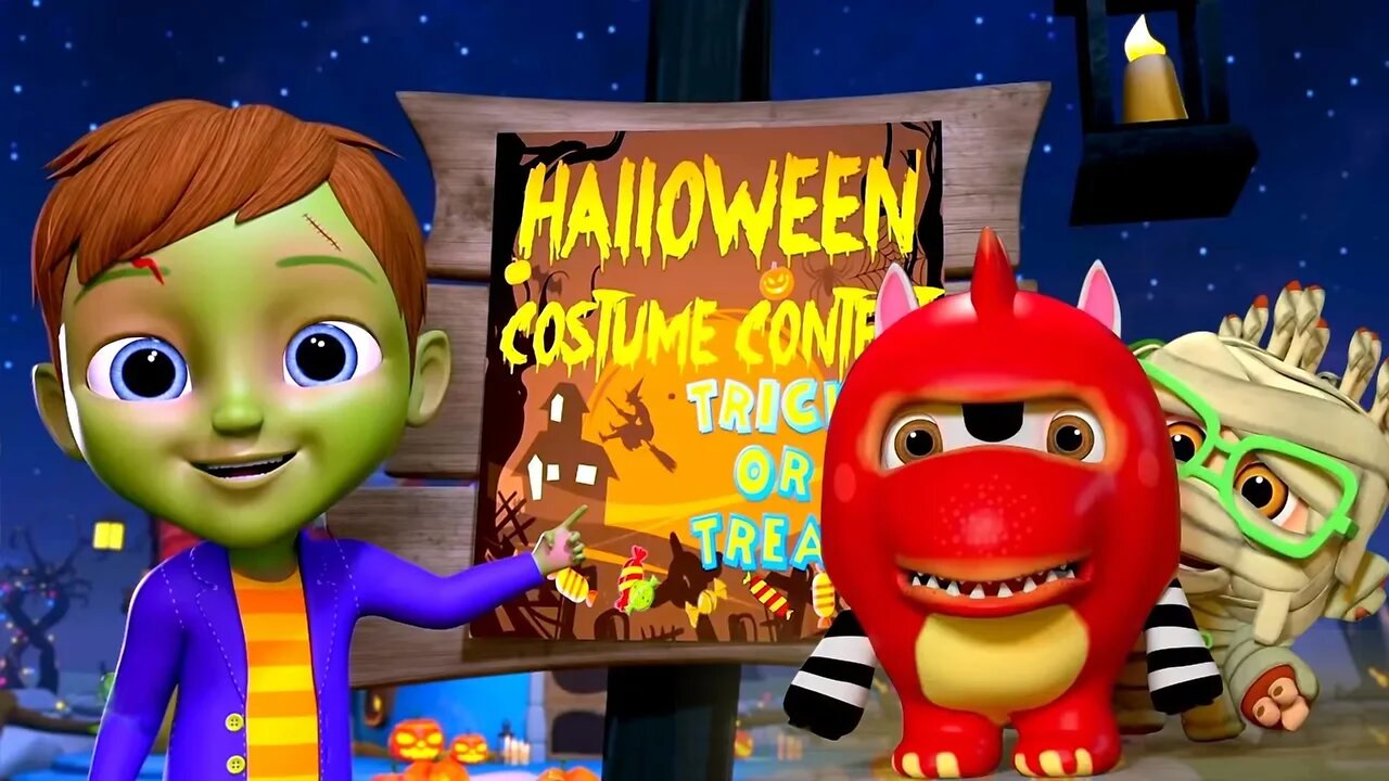 It's Halloween Night | Halloween Music & Songs for Kids | Little Treehouse