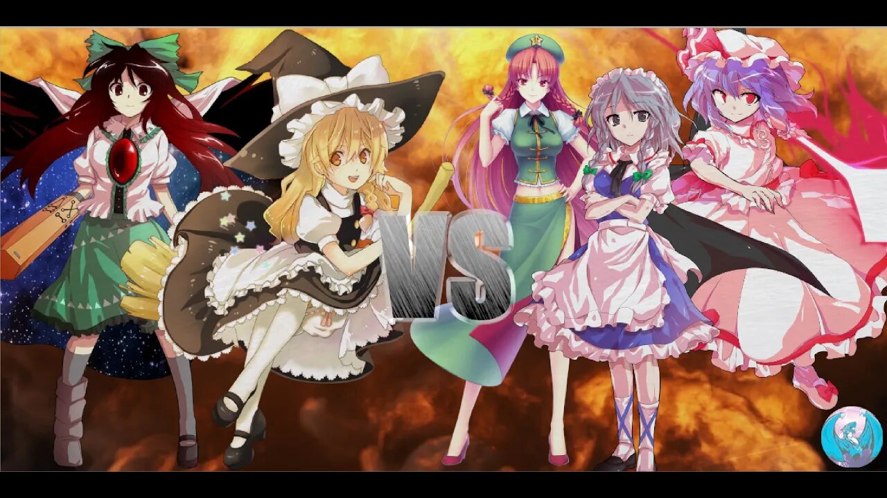 MUGEN - Request - Marisa & Utsuho (Me) VS Meiling, Remilia & Izayoi (CPU) - See Description