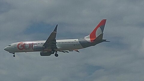 Boeing 737 MAX 8 PS-GPB coming from Brasília to Manaus