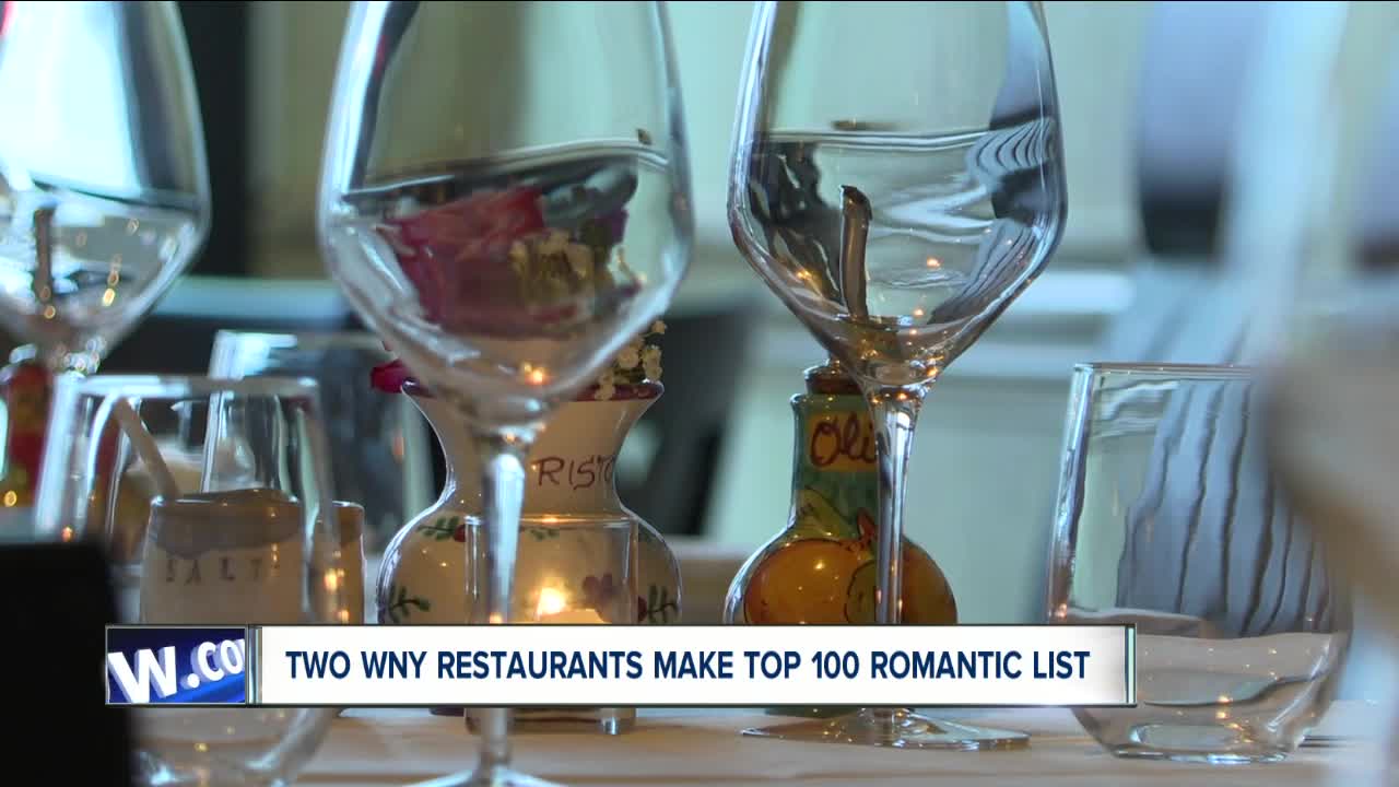 Two WNY restaurants make top 100 romantic list