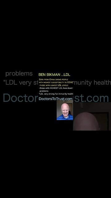 BEN BIKMAN. highest susceptibility to COVID? low LDL