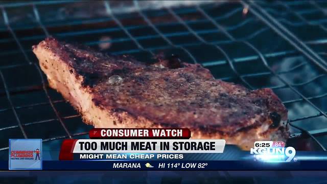 Billions of pounds of meat piles up in U.S.