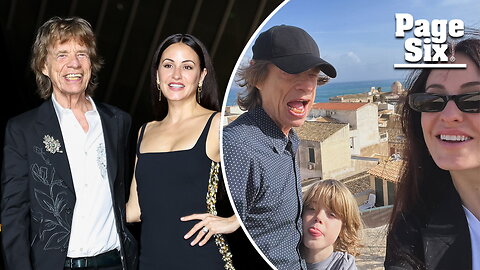 Melanie Hamrick shares rare photo of Mick Jagger and their son