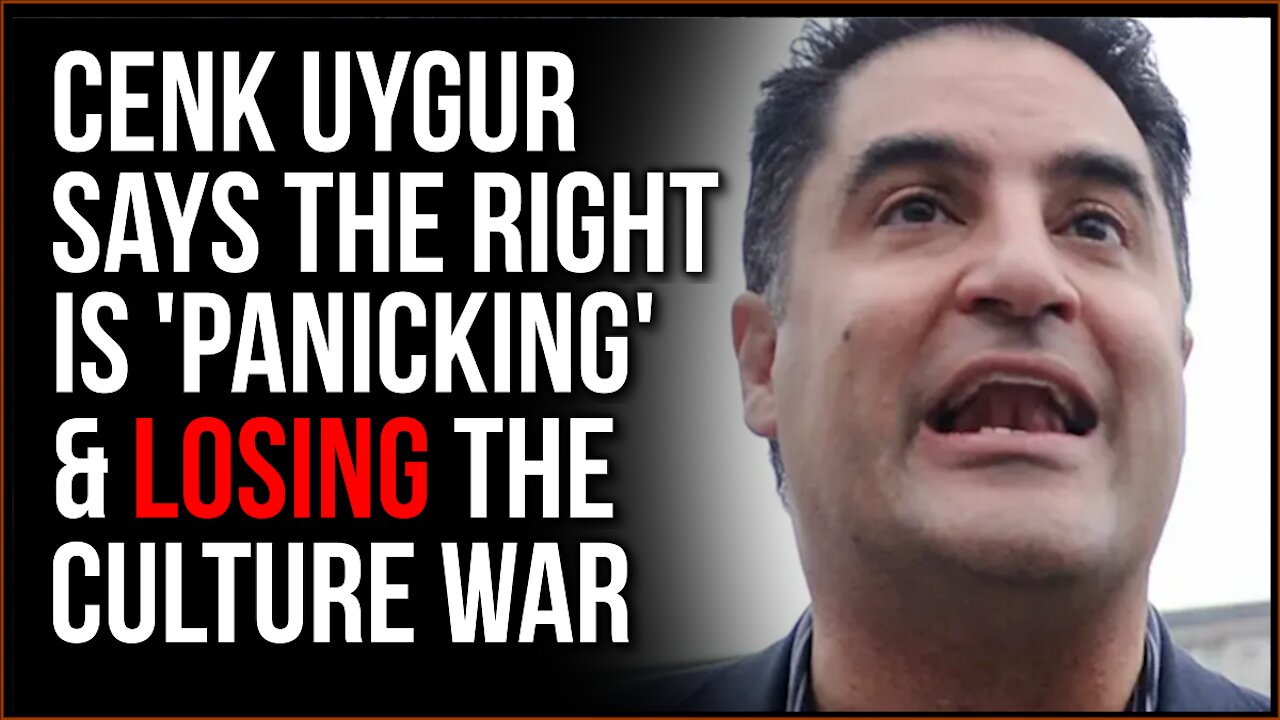 Young Turks Founder Thinks The Right Is LOSING The Culture War, Describes 'Panic' He Sees