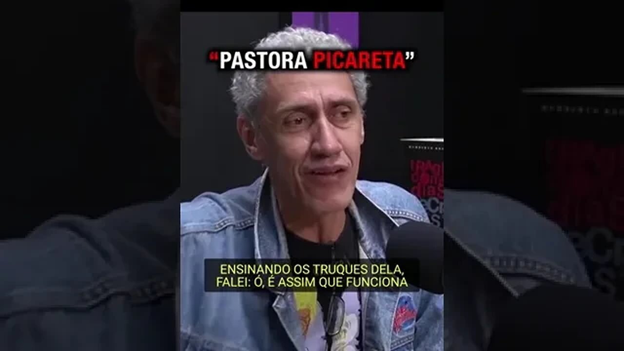 "TEM UMA PASTORA PICARETA " com Márcio Américo | Planeta Podcast #shorts