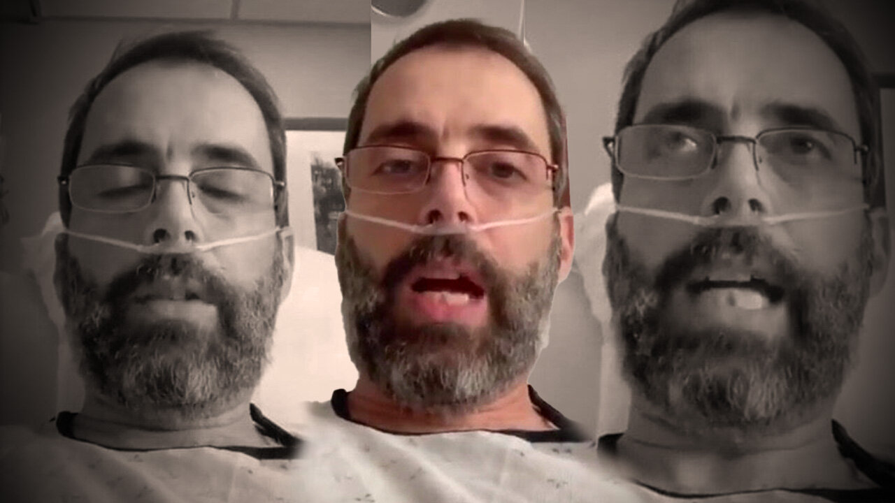 Man Who Regrets COVID Vax Posts Somber Video From Hospital