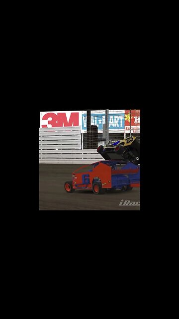 Horrifying iRacing Dirt Big Block Modified Crash at Knoxville Raceway - Chaos on the Dirt Track!