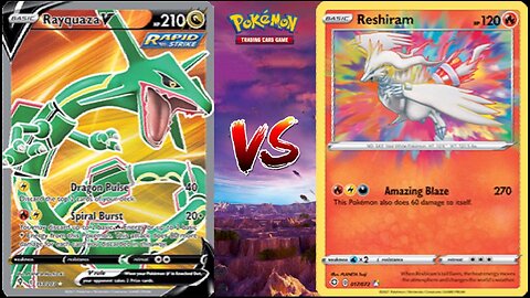 Pokemon TCG Online Rayquaza V Flaaffy VS Reshiram Sableye!!