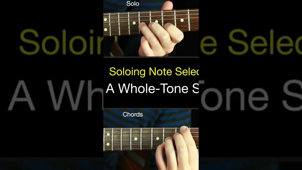 Soloing over weird chord progression part 2