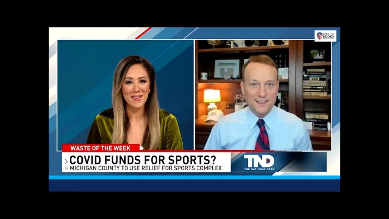 "Waste Of The Week" on The National Desk: Michigan County Using COVID Funds to Build Sports Complex