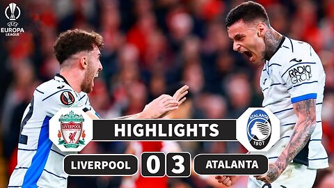 Liverpool vs Atalanta 1st leg highlights 🔥🔥