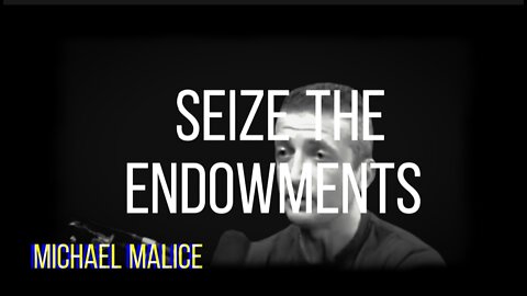 MICHAEL MALICE on SEIZE THE ENDOWMENTS