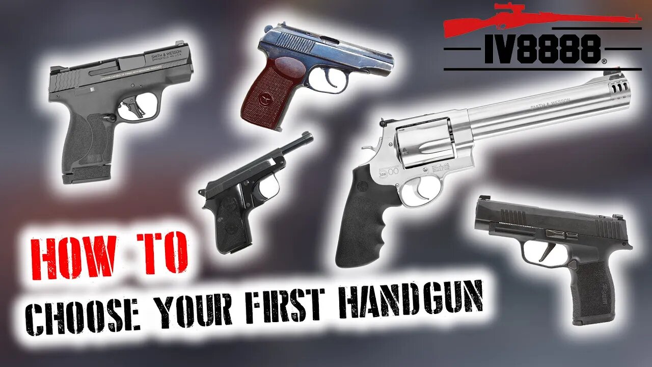 How to Choose Your First Handgun