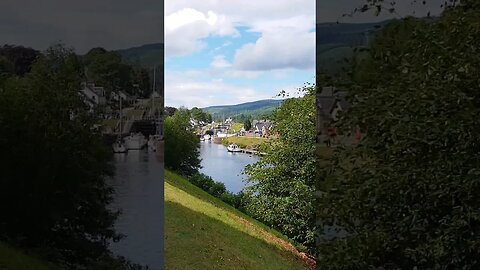 The Loch gate Loch Ness Fort Augustus Scotland #shorts #scotland #relaxing