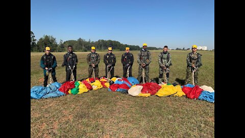 Army jump training.