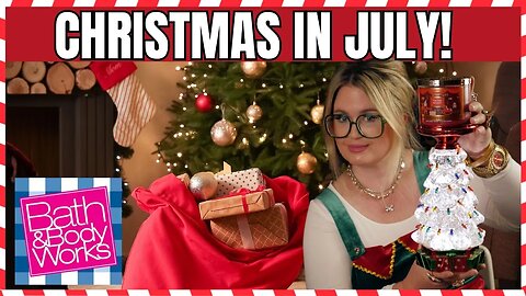 Christmas In July | July 1st - My Christmas Candle Holders | Bath & Body Works |#bathandbodyworks