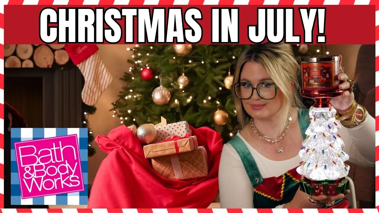 Christmas In July | July 1st - My Christmas Candle Holders | Bath & Body Works |#bathandbodyworks