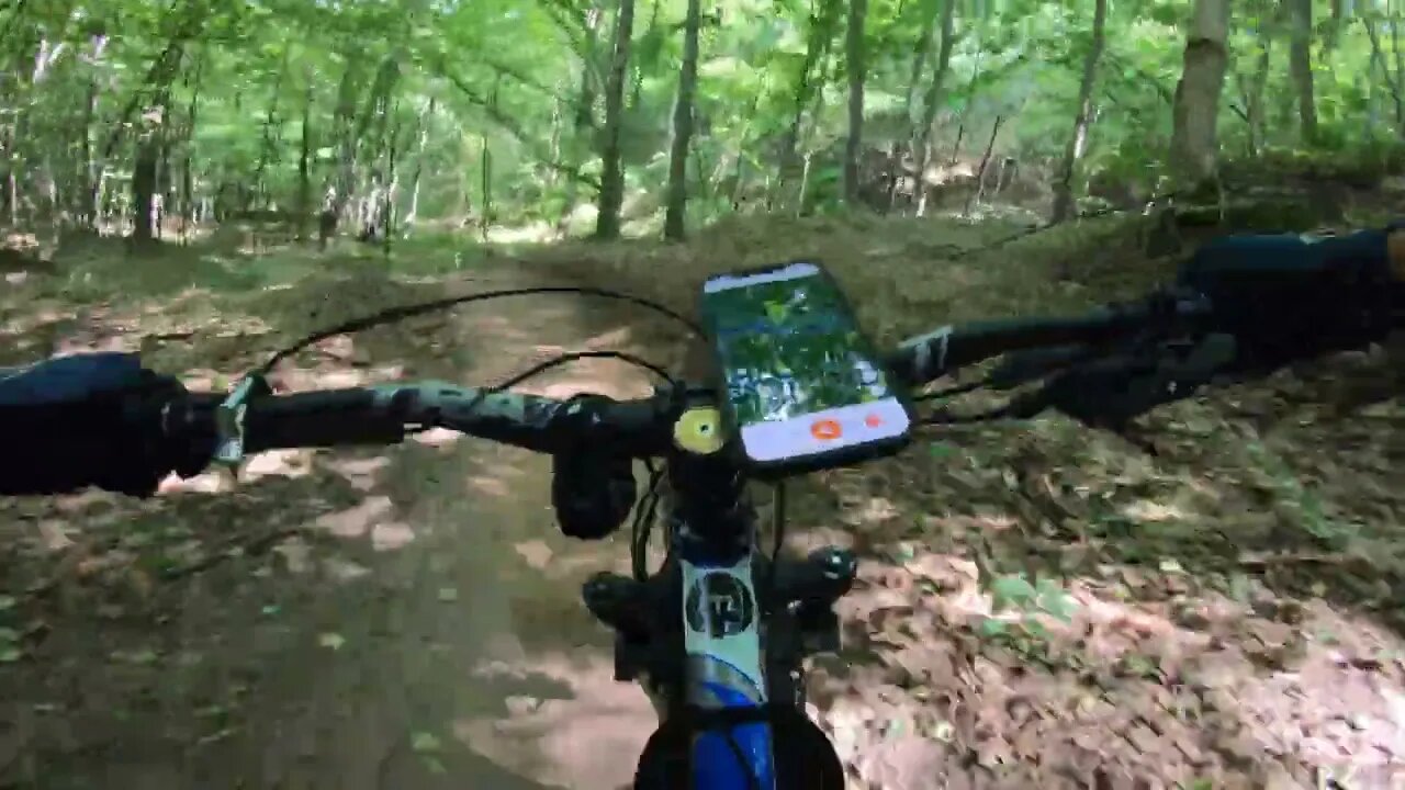 Finding some Flow in Marquette with our Fatbikes ( Fatback Rhino )