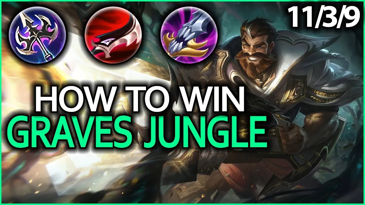 How To Win As Lethality Graves! How To Jungle!