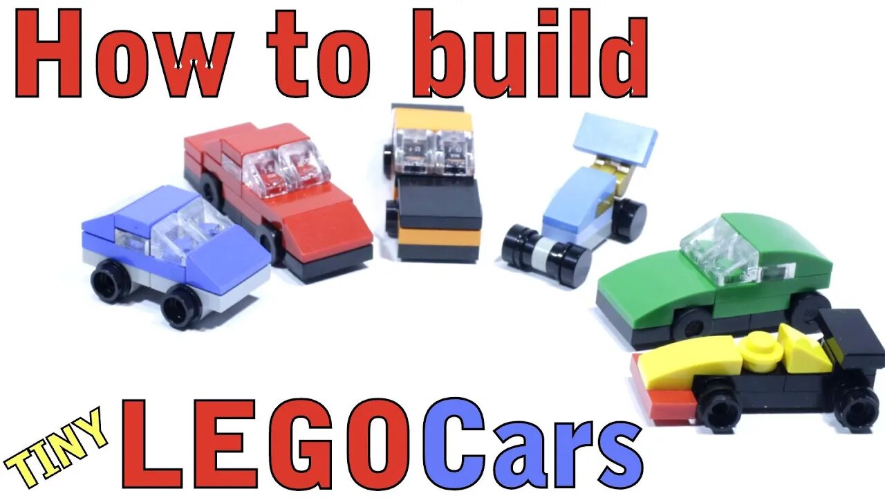 How to Build Tiny Lego Cars