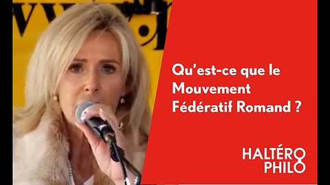 Qu'est-ce que le Mouvement Fédératif Romand ? | Entrevue avec Michelle Cailler