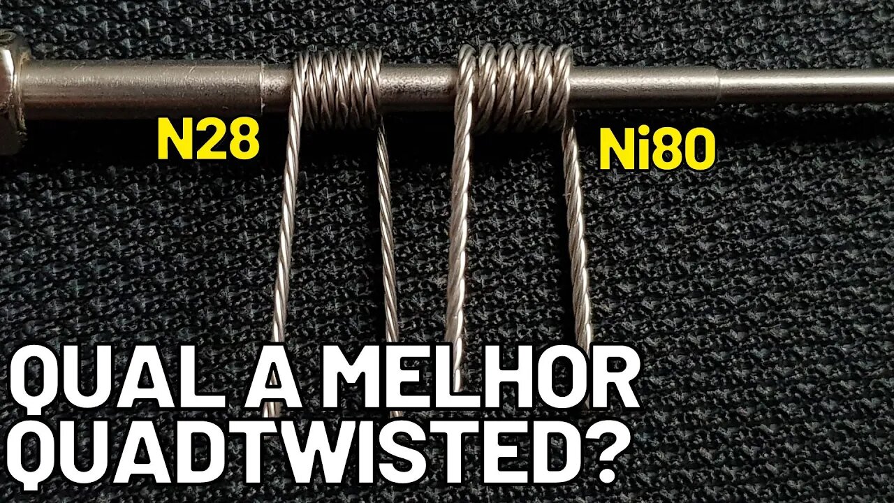 QUADTWISTED! Qual a melhor coil? Diferenças entre os modelos? Qual comprar?