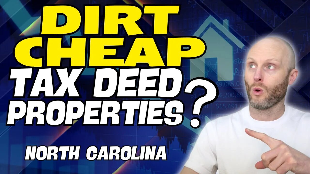 Dirt Cheap Property in North Carolina Tax Deeds!