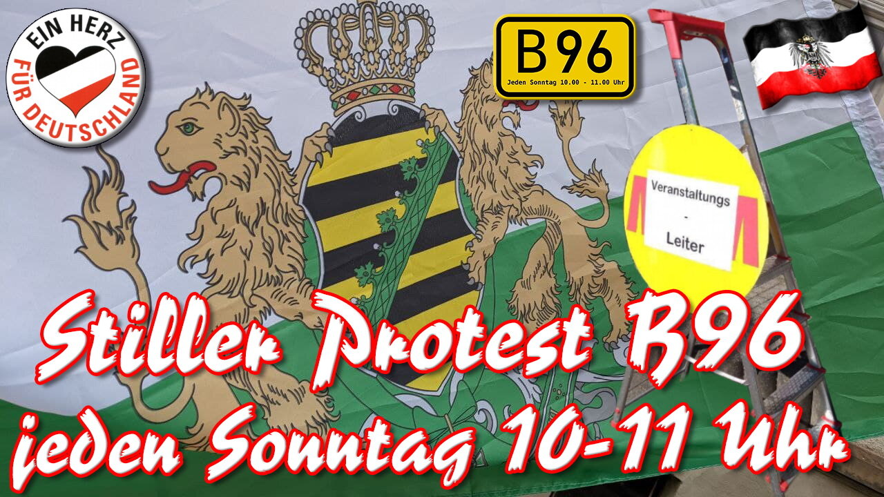 Stiller Protest B96 vom 30.01.22