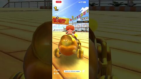 Mario Kart Tour - Daisy (Sailor) Gameplay (Sunshine Tour Spotlight Shop Reward Driver)